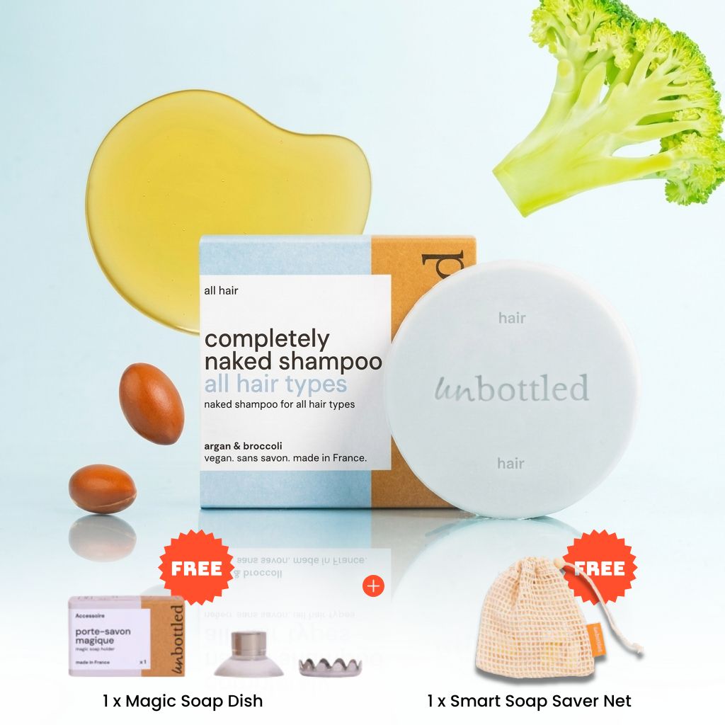 All Naked Solid Shampoo - All Hair Types