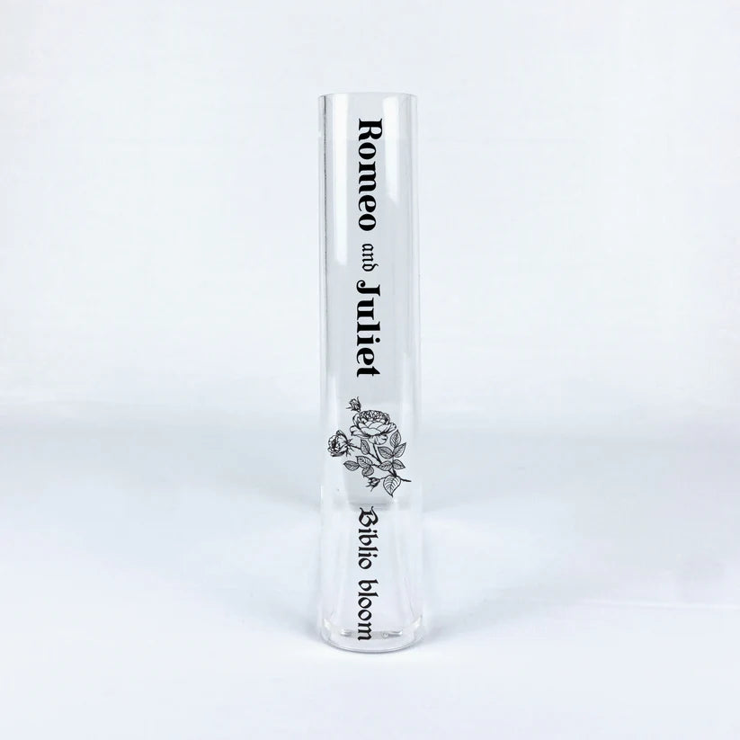 Romeo and Juliet Acrylic Book Vase
