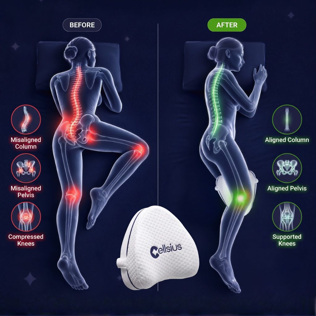 Cellius Knee Cushion (1 + 1 FREE)