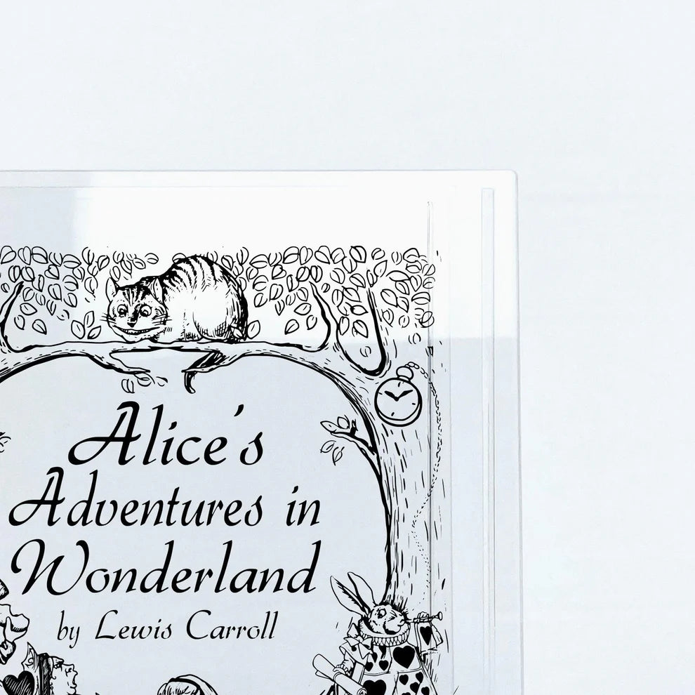 Alice in Wonderland Acrylic Book Vase - II